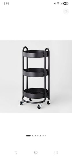 3 Tier Metal Storage Cart