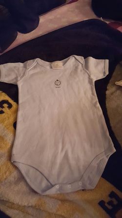 Baby blue onesie 6-12 months
