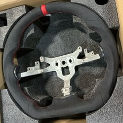 SUEDE Leather Steering Wheel for Corvette C6 2006-2011
