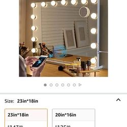 BLUETOOTH MAKEUP MIRROR
