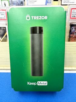 Trezor Keep Metal 20 Word Wallet Backup Crypto Security New In Package