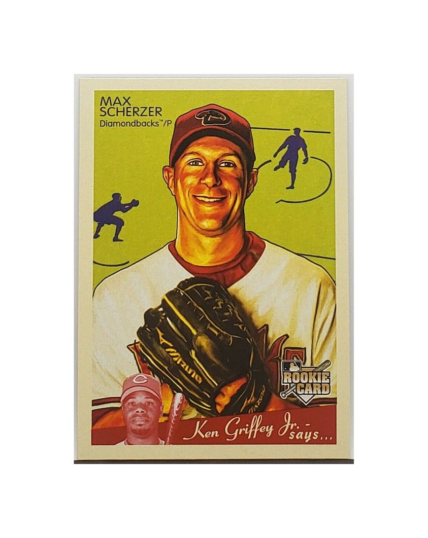 MAX SCHERZER ROOKIE GOUDEY 2008 UPPER DECK 