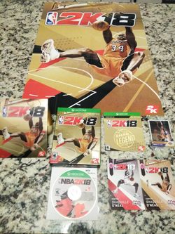 2k18 XBOX ONE LEGEND EDITION GOLD