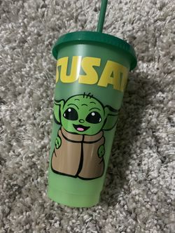 Custom Tumbler Baby Yoda