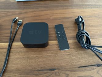 AppleTV (4th Gen) 64GB with Siri Remote + HDMI Cable