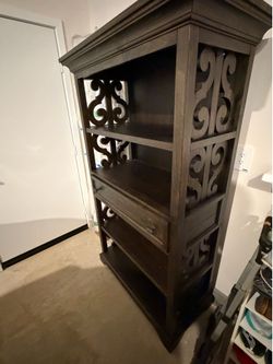 Magnussen - Bellamy Bookcase in Weathered Peppercorn