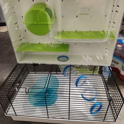 Hamster Cage And Wheel