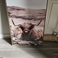 Large framed picture