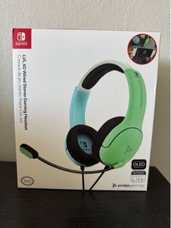 Nintendo Switch Wired Gaming Headset - NEW