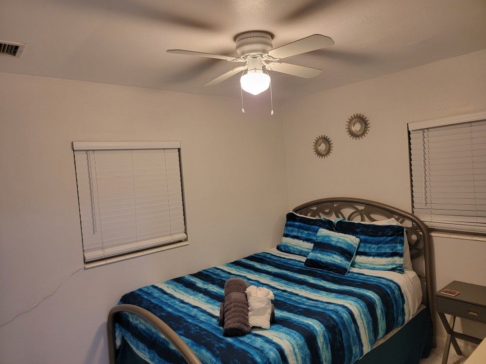 Grey Metal Queen Frame With Box Spring!!!