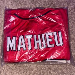 Signed Tyrann Mathieu Jersey Cardinals 