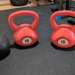 Kettlebells and Slam Ball 