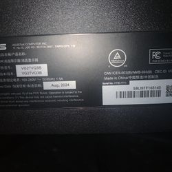 2 Asus Gaming Monitors 165hz and 144hz
