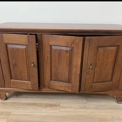 Beautiful Solid Cherry Wood Cabinet 