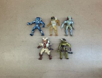 1990’s Kenner PREDATOR Action FIGURES Lot of 5 👀 (please read description)
