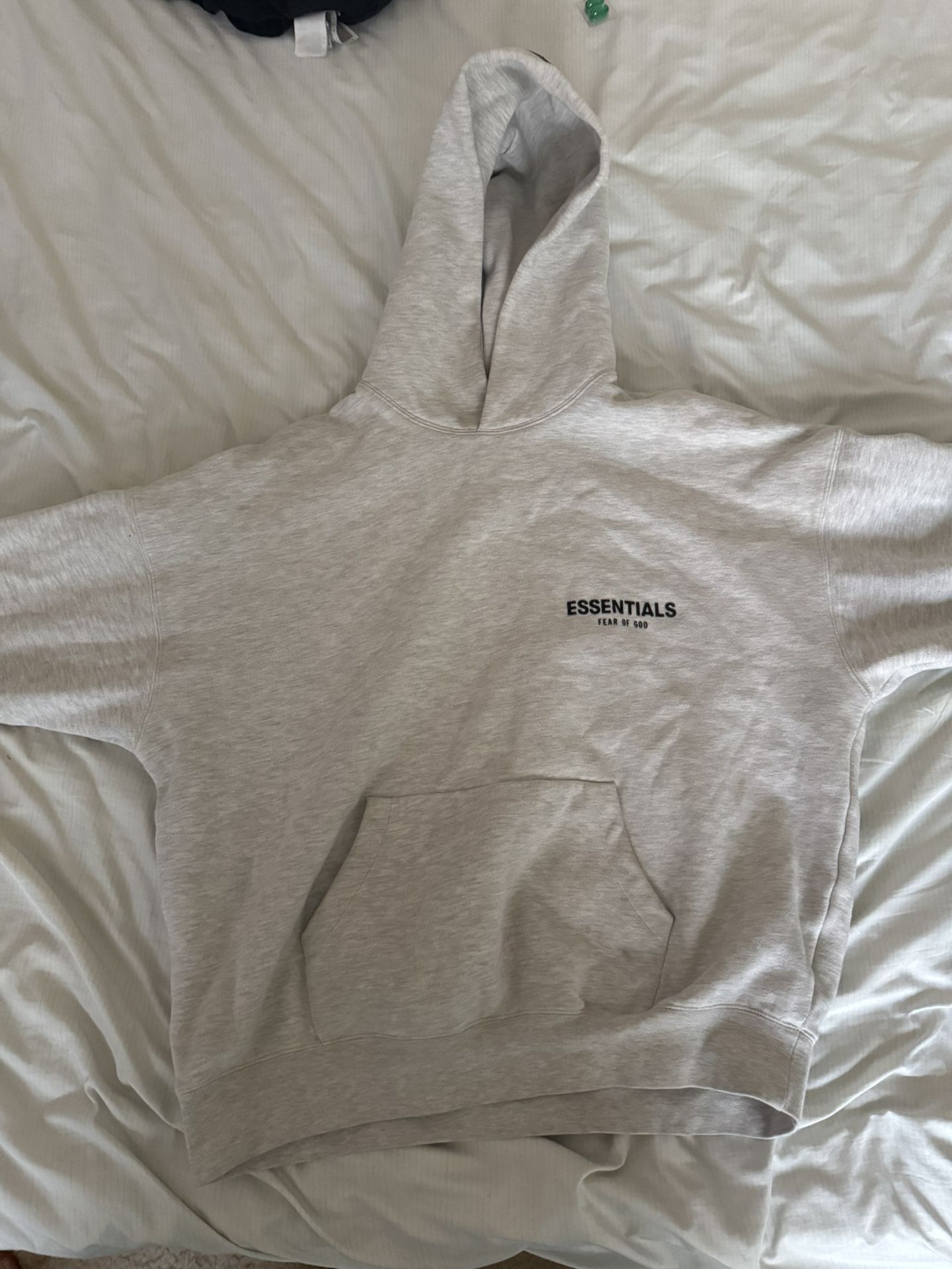 Light Grey Essentials Hoodie