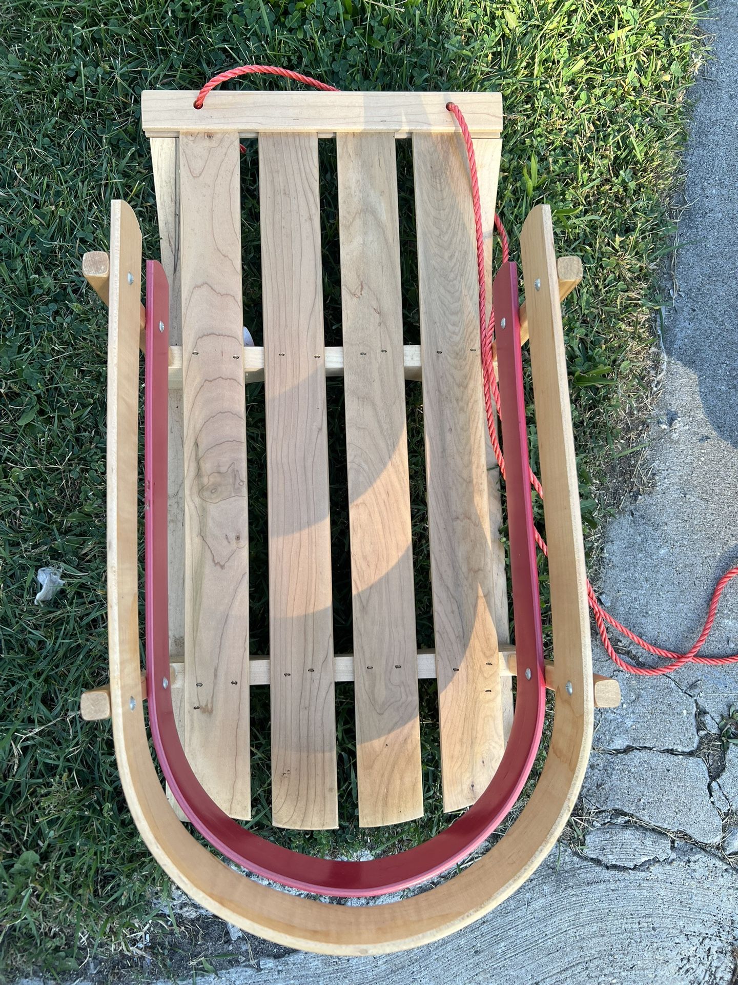 Wooden Sled