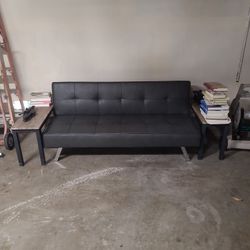 Black Couch/Bed