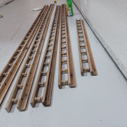 Teak Raw Railings