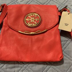 Nice cross body  Salmon Purse