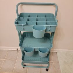 3 Tier Rolling Utility Cart