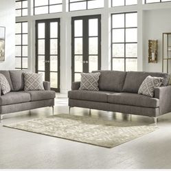 Arcola Java Living Room Set (Sofa Loveseat Sectional Options 