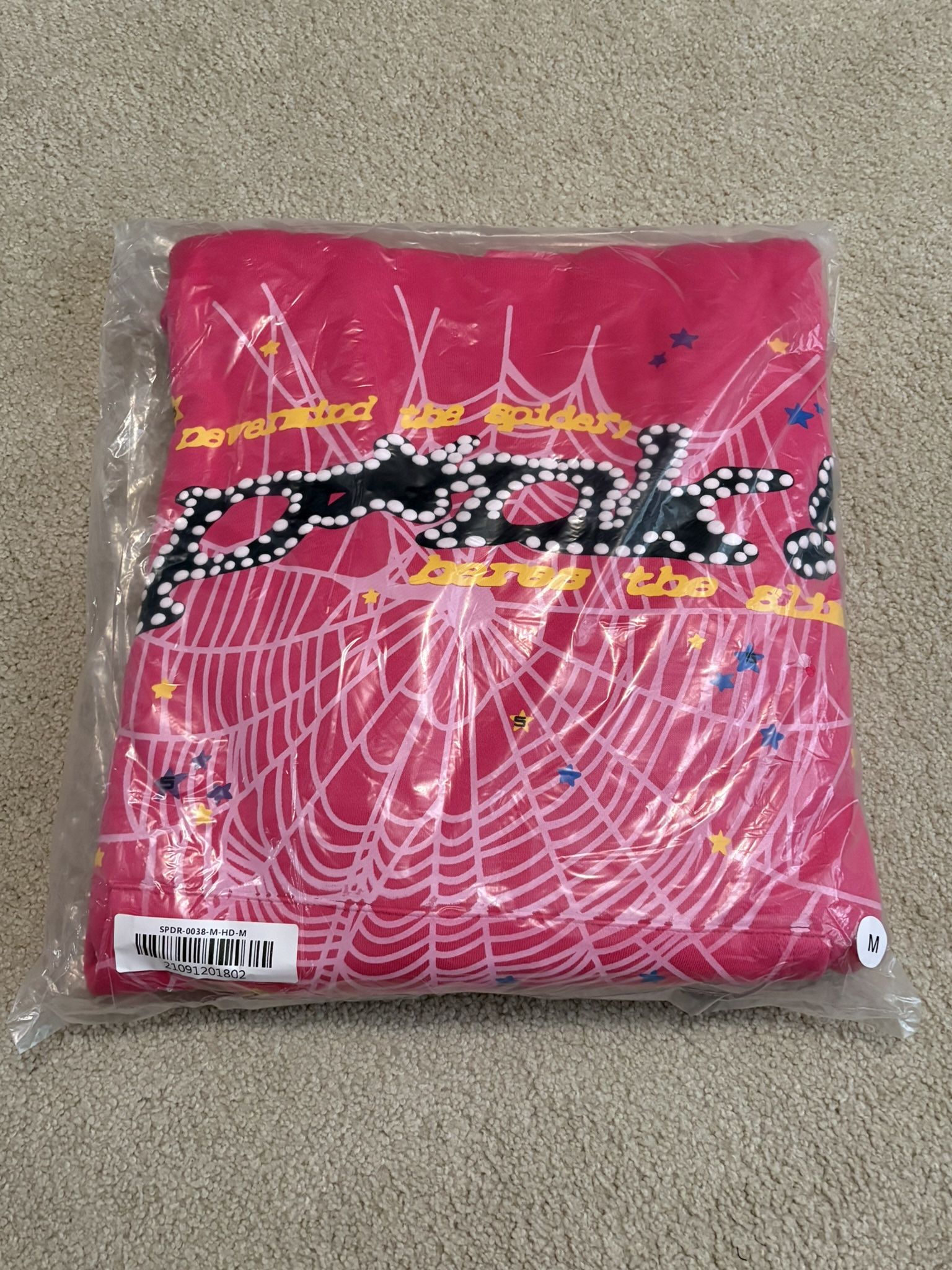 Pink Sp5der Hoodie
