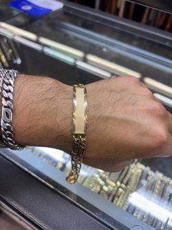 14k k solid gold bracelet 22.7g
