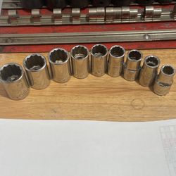Craftsman 1/2” Drive SAE Socket Set