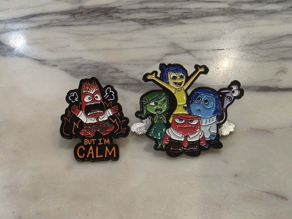 Pixar Inside Out Enamel pins