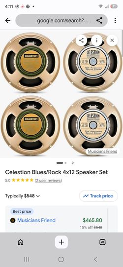 Celestine I have 4 perfect condition I would like 150 for all of them and they are in a yahmaha cabinet