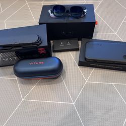 VITURE One Dock Pack: XR/AR Glasses & Mobile Dock, fits Switch, Switch OLED, Fire TV, PS/Xbx, Co-op & Movie Sharing