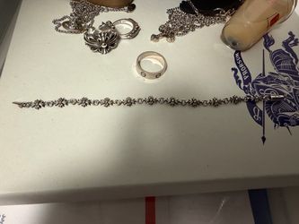 Chrome hearts tiny e bracelet