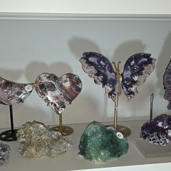 Assorted Statement Crystals And Specimens And Carvings