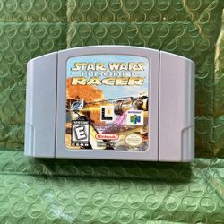 Star Wars Episode 1 Racer (Nintendo 64, 1999) N64 Original Authentic Game Tested