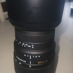 Sigma Lens For Nikon SLR Camera