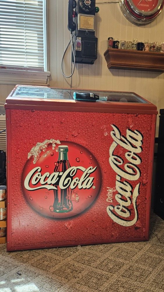 Coca-Cola Stacker Type Refridgerator
