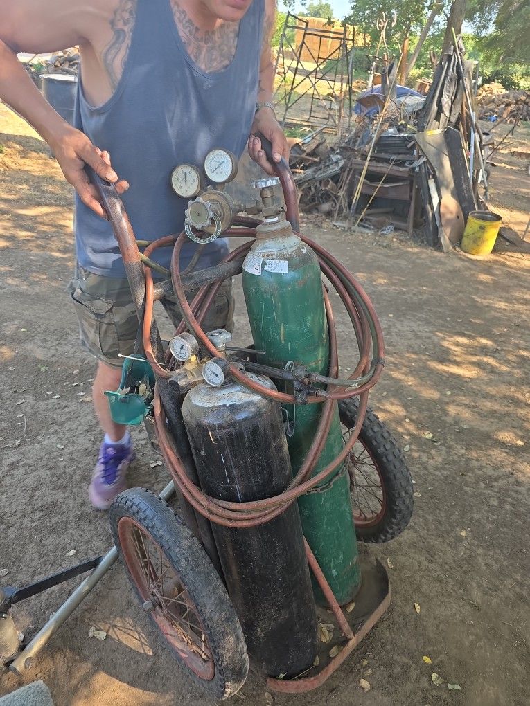 Oxygen Acetylene Tank