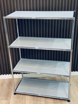 Vintage Authentic USM Haller Swiss 90s Modern  Shelving Crendenza Unit $1891 new