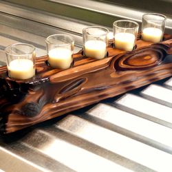 Shou Sugi Ban Votive Candle Holder