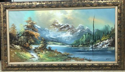 32” x 56” Hand Carved Frame