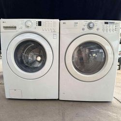 LG Washer And Gas Dryer 