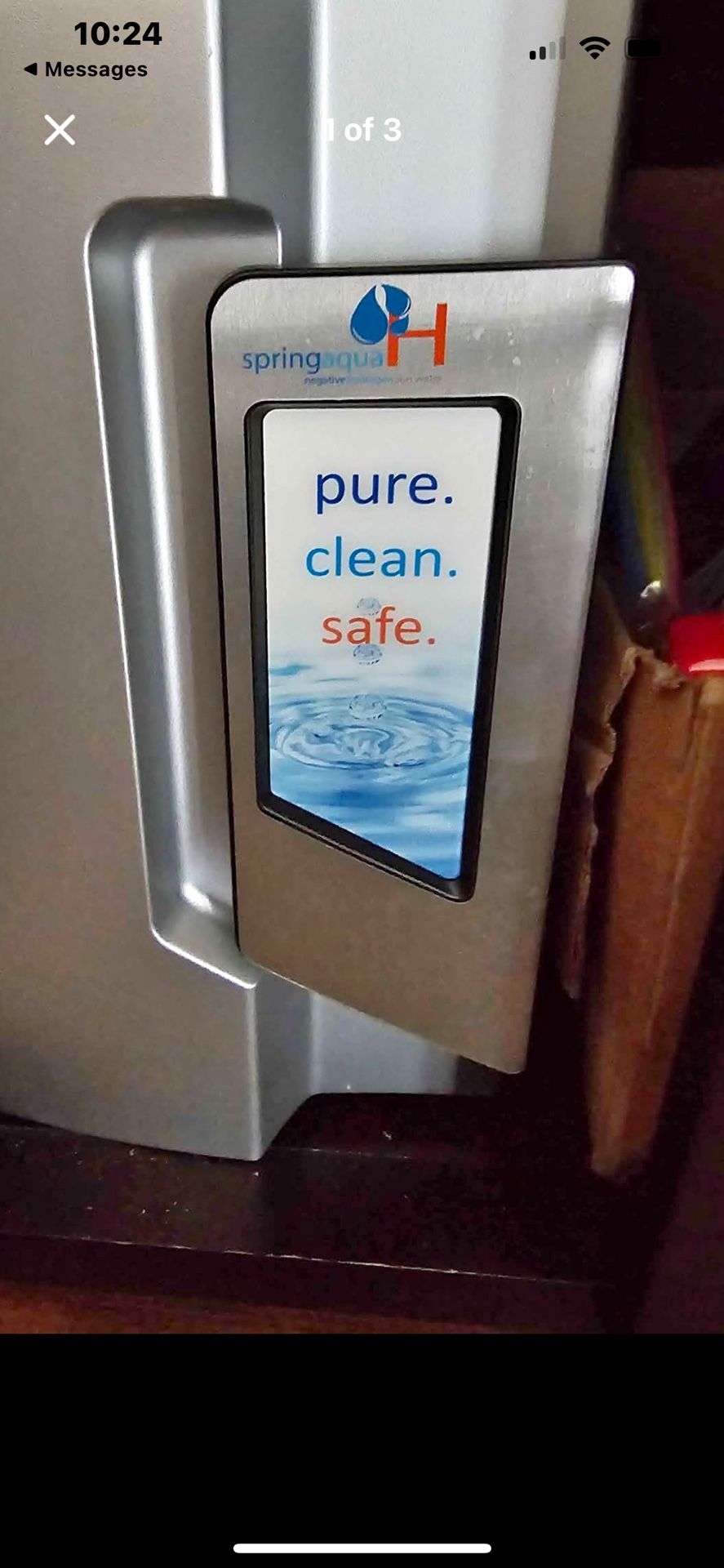 Spring aqua water filter