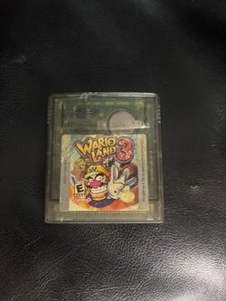 Wario Land 3 Game Boy Color Cartridge
