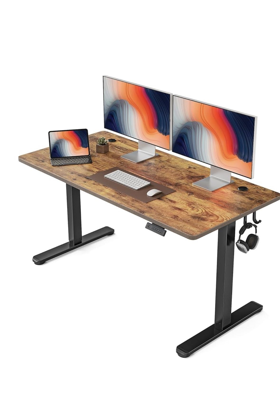 FEZIBO Electric Standing Desk, 55 x 24 Inches