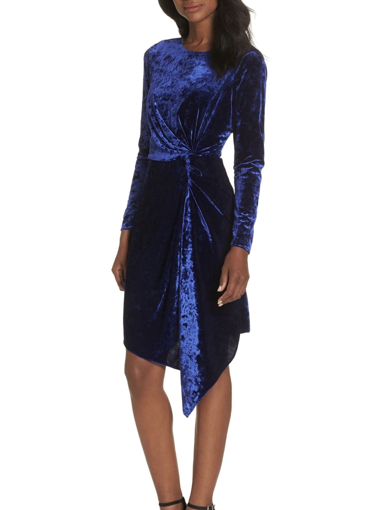 Maggy London , Blue Velvet Dress , Size 12 , Brand New With Tags, Special Ocassion/ Holiday Dress