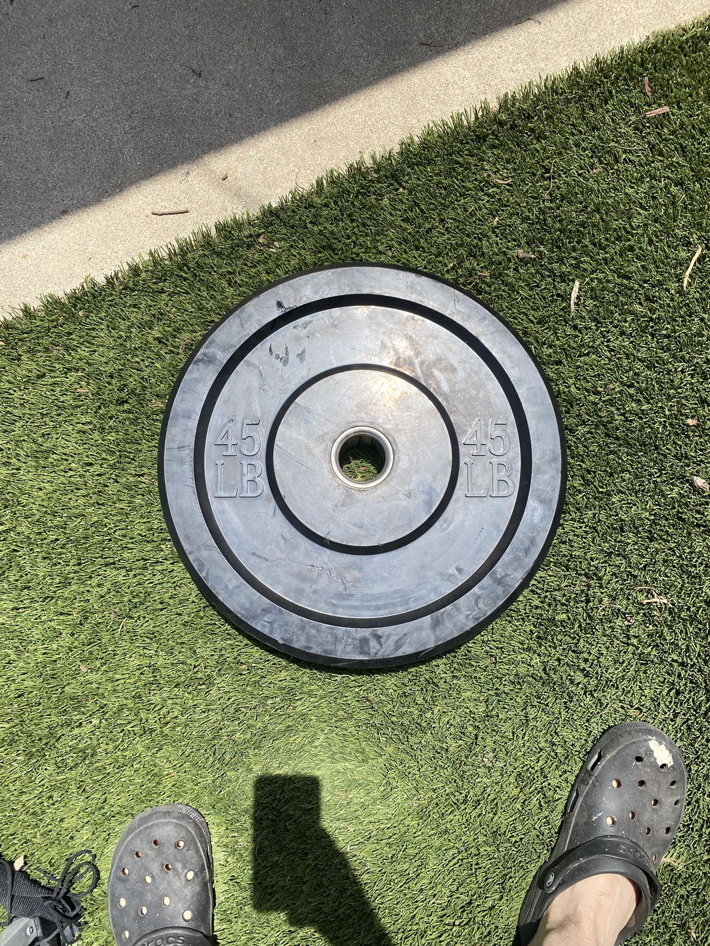 45 Lb Bumper Plate
