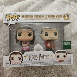 Harry Potter - Hermione Granger And Viktor Krum Barnes & Noble Exclusive Funko Pop