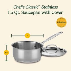 Cuisinart Stainless Steel Saucepan With Cover