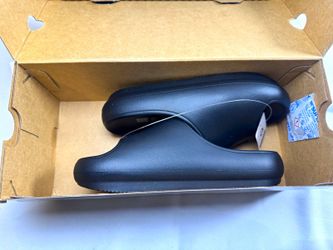32 Degrees Cool Cushion Slide Sandals Black Unisex Slip On Size XS